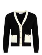 Viscose-Blend Cardigan, Kimona 1 Tops Knitwear Cardigans Black Ivo Nikkolo