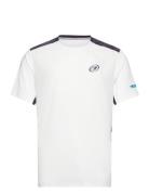 Mino T-Shirt Sport Men Sports Clothes Sport Tops Sport T-Skjorte White Bullpadel