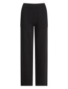 Knitted Trousers, Tamara Bottoms Trousers Straight Leg Black Ivo Nikkolo