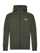 Sport Tech Logo Loose Zip Hood Sport Men Sport Clothing Sport Sweatshirts & Hoodies Sport Hoodies Green Superdry Sport