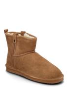 Biasnowman Short Boot Suede Shoes Boots Winter Boots Brown Bianco