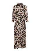 Yassavanna Long Shirt Dress S. Noos Maxikjole Festkjole Multi/patterned YAS