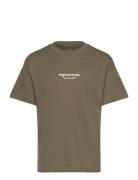 Jorvesterbro Tee Ss Crew Neck Noos Jnr Tops T-Kortærmet Skjorte Khaki Green Jack & J S