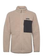 Mountainside Heavyweight Fleece Sport Sweatshirts & Hoodies Fleeces & Midlayers Beige Columbia Sportswear