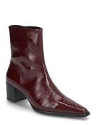 Giselle Shoes Boots Ankle Boots Ankle Boots With Heel Burgundy VAGABOND