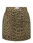 Vmpippa Mr Short Leo Skirt Girl Dresses & Skirts Skirts Short Skirts Brown Vero Moda Girl