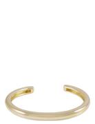 Naomi Cuff Brace Plain S - Accessories Jewellery Bracelets Bangles Gold SNÖ Of Sweden