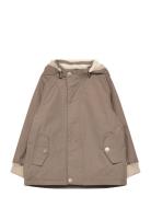 Matwally Fleece Lined Spring Jacket. Grs Skaljakke Outdoorjakke Brown MINI A TURE