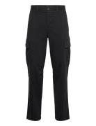 Sisla-7-Cargo Bottoms Trousers Cargo Pants Black BOSS