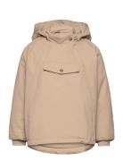 Matwang Fleece Lined Winter Jacket. Grs Outerwear Jackets & Coats Winter Jackets Beige MINI A TURE