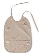 Ida Bib Coated Baby & Maternity Baby Feeding Bibs Sleeveless Bibs Cream Nuuroo