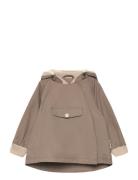 Matwai Fleece Lined Spring Jacket. Grs Outerwear Jackets & Coats Anoraks Beige MINI A TURE