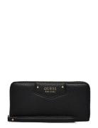 Eco Brenton Slg Lrg Zip Around Bags Card Holders & Wallets Wallets Black GUESS