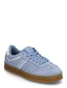 The Greenwich Suede Low-top Sneakers Blue Tommy Hilfiger