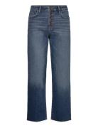 High-Rise Relaxed Straight Ankle Jean Bottoms Jeans Straight-regular Blue Lauren Ralph Lauren