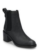 Chamberly Top D Shoes Boots Ankle Boots Ankle Boots With Heel Black Clarks