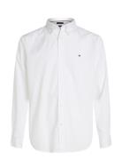 Core Flex Poplin Solid Rf Shirt Tops Shirts Casual White Tommy Hilfiger