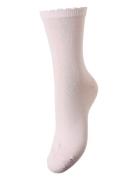 Pcsebby Glitter Long Socks Noos Bc Lingerie Socks Regular Socks White Pieces