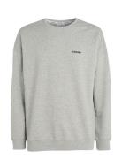 L/S Sweatshirt Underwear Night & Loungewear Pyjama Tops Grey Calvin Klein