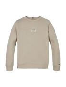 Monotype 1985 Label Reg Sweatsh Tops Sweatshirts & Hoodies Sweatshirts Beige Tommy Hilfiger