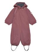 Nylon Baby Suit - Solid Outerwear Coveralls Snow-ski Coveralls & Sets Pink Mikk-line