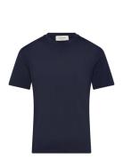 Rkbillie Ss T-Shirt Tops T-Kortærmet Skjorte Navy Rosemunde Kids