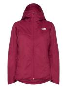 W Quest Insulated Jacket - Eu Sport Sport Jackets Burgundy The North Face