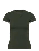 Borg Sleek T-Shirt Sport Women Sport Clothing Sports Tops & T-shirts Sport T-Skjorte Green Björn Borg