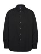 80/2 Mw Ctn Pw-Lsl-Bfs Tops Shirts Long-sleeved Black Polo Ralph Lauren