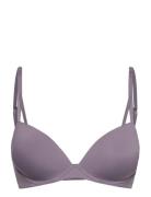 Lift Demi Lingerie Bras & Tops Push Up Bras Purple Calvin Klein