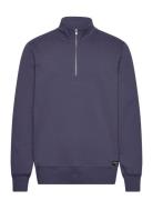 Centre Half Zip Sport Sweatshirts & Hoodies Sweatshirts Navy Björn Borg