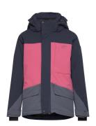 Kaprun Jkt Jr Sport Snow-ski Clothing Snow-ski Jacket Navy Five Seasons