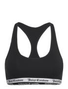 Verity Bralette Lingerie Bras & Tops Soft Bras Tank Top Bras Black Juicy Couture