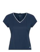 Ace V T-Shirt Sport Women Sport Clothing Sports Tops & T-shirts Sport T-Skjorte Navy Björn Borg