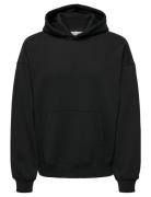 Onsturner Life Vtg Hoodie Sweat Noos Tops Sweatshirts & Hoodies Hoodies Black ONLY & SONS