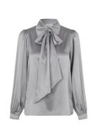 Kikkidea Tops Blouses Long-sleeved Silver Dea Kudibal