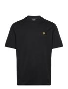 Interlock T-Shirt Tops T-Kortærmet Skjorte Black Lyle & Scott