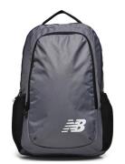 Team School Backpack Sport Women Sport Training Bags Sport Backpacks Grey New Balance