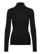 Turtle Neck Sw. L/S Tops Knitwear Turtleneck Black United Colors Of Benetton