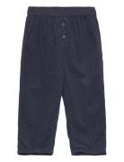 Butt D Corduroy Trousers Bottoms Trousers Navy Mango