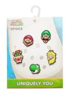 Super Mario 5 Pack Sko Accessories Multi/patterned Crocs