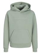 Jjestar Jj Sweat Hood Noos Jnr Tops Sweatshirts & Hoodies Hoodies Green Jack & J S