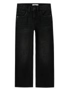 Nkfrose Hw Wide Jeans 1411-Be Noos Bottoms Jeans Wide Jeans Black Name It