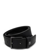 Giove-Hu-Go-Stg_Sz35 Accessories Belts Classic Belts Black HUGO