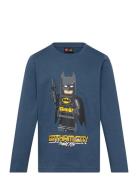 Lwtano 605 - T-Shirt L/S Tops T-shirts Long-sleeved T-Skjorte Navy LEGO Kidswear