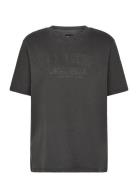 Tjw Rlx Gmd Varsity Tee Tops T-shirts & Tops Short-sleeved Black Tommy Jeans