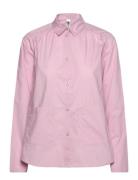 Shirt Poplin Top Pink Lindex