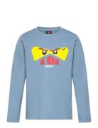 Lwtano 703 - T-Shirt L/S Tops T-shirts Long-sleeved T-Skjorte Blue LEGO Kidswear