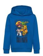 Lwscout 702 - Sweatshirt Tops Sweatshirts & Hoodies Hoodies Blue LEGO Kidswear