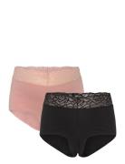 Mlsidsel Alba Modal Briefs 2F 2-P Trusser, Tanga Briefs Black Mamalicious